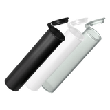 78mm Pop Top Tubes, with Labels