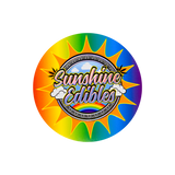 Raised UV and / or Raised Foil Circle Stickers