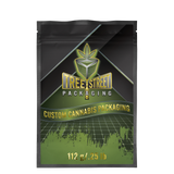 112g Raised UV and Raised Foil Sticker Bags, QP size pouch