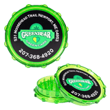 3" Acrylic Grinders with Labels