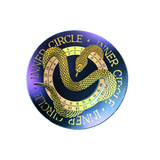 Raised UV and / or Raised Foil Circle Stickers