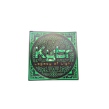 Raised UV and / or Raised Foil Square Stickers