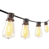 LED Tent String Lights, Solar Powered