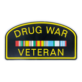 Drug War Veteran Stickers