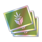 Holographic Rectangle Stickers
