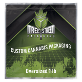 448g+ Sticker Bags, oversized pound size pouch