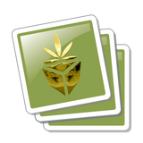 Raised UV and / or Raised Foil Rounded Corner Stickers