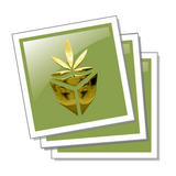 Raised UV and / or Raised Foil Square Stickers