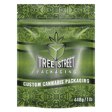 448g Printed Pouch Bags, Standard Options, Pound Size Bags