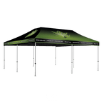 Customizable pop up canopy tent with Tree Street Packaging branding.